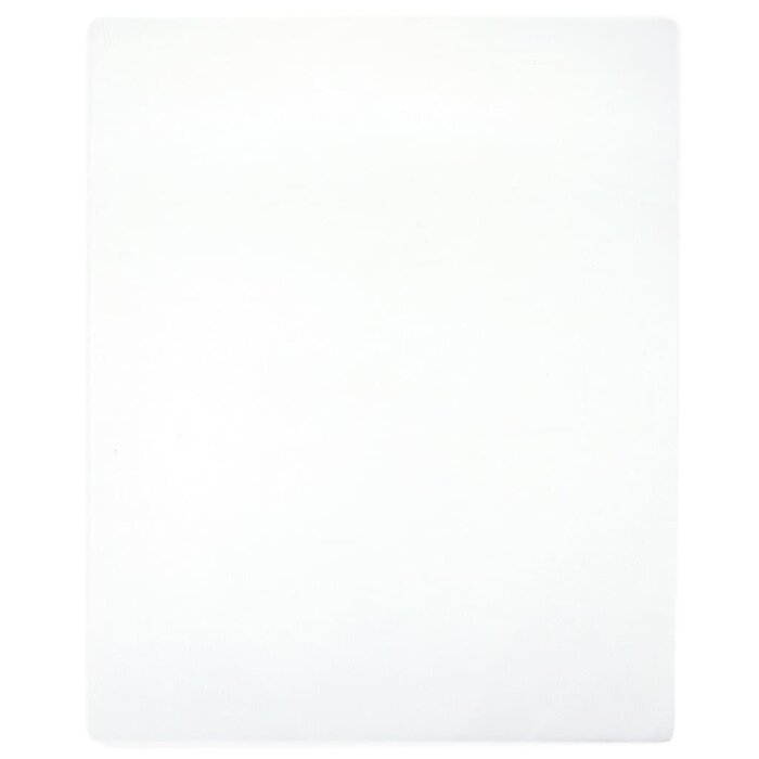 Lot de 2 draps-housses jersey 160x200 cm - Blanc - Jusqu'à -35% de remise