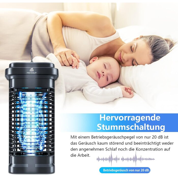 Lampe anti-moustiques 20W 4000V - Jusqu'à 35% de réduction