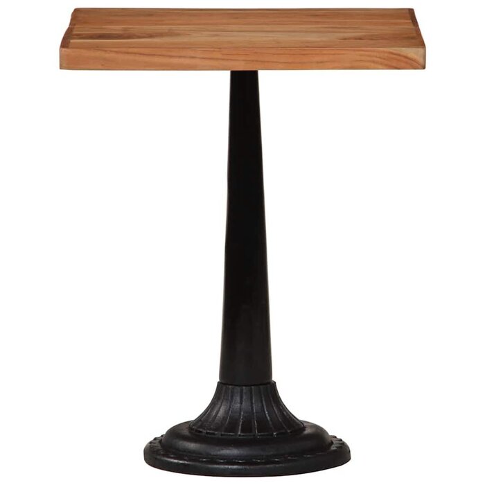 Table de bistrot en bois d'acacia 60x60cm - Jusqu'à -35%
