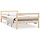 Cadre de lit en pin massif 75x190cm - Jusqu'à 35% de réduction