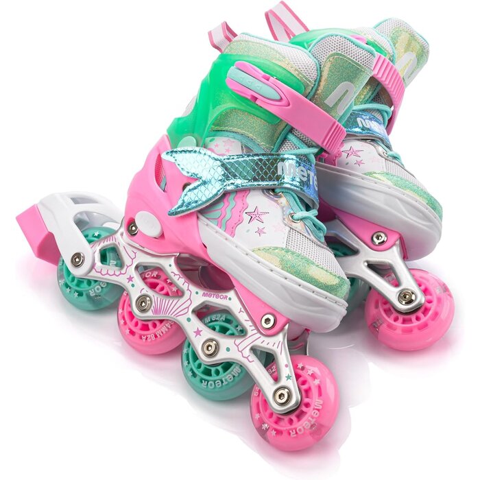 Patins à roues alignées pour enfants - Design Sirène - Jusqu'à 35% de remise