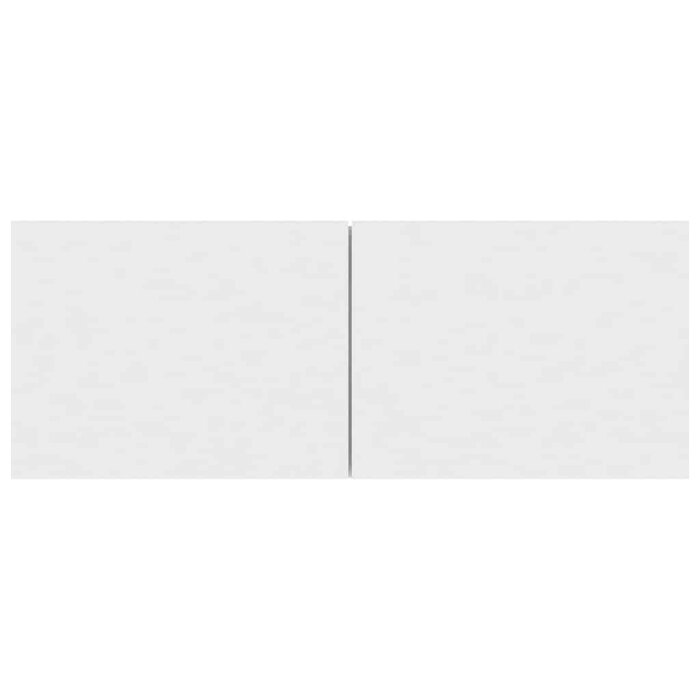Meuble TV mural 4 pièces blanc - Jusqu'à -35% sur votre salon