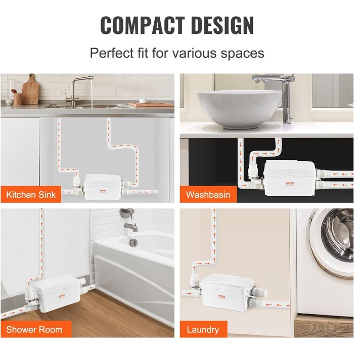 Station de relevage eaux usées 350W - 6000 L/h - Jusqu'à -35% outlet