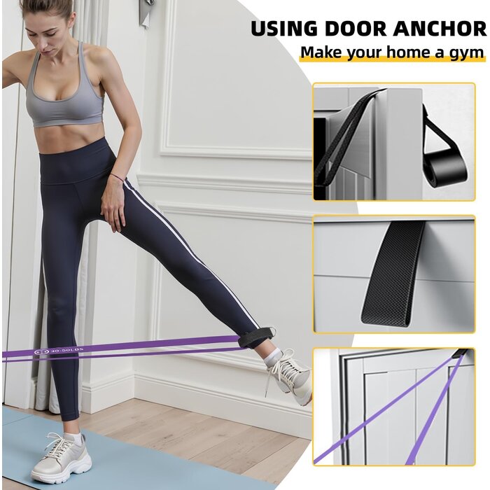 Kit 6 Bandes de Résistance Fitness - Jusqu'à -35% sur votre matériel
