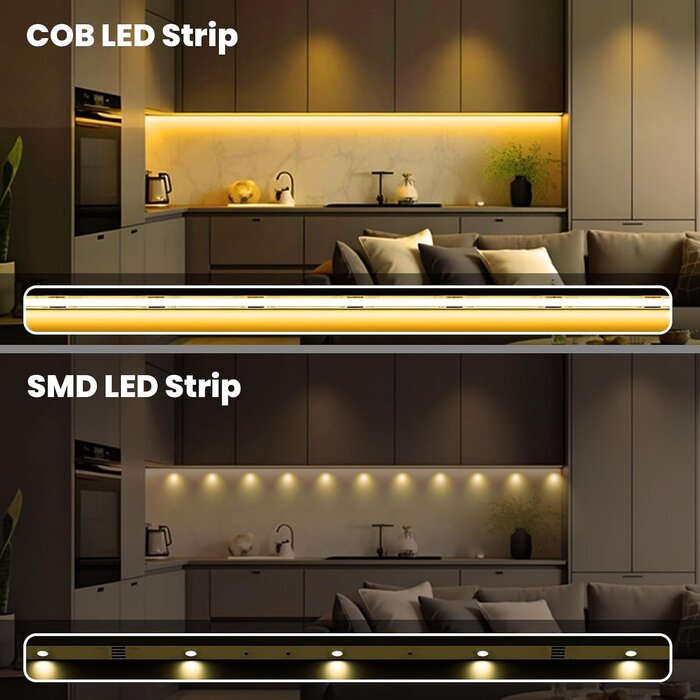 Ruban LED Connecté 10m Blanc Chaud - Jusqu'à 35% de remise