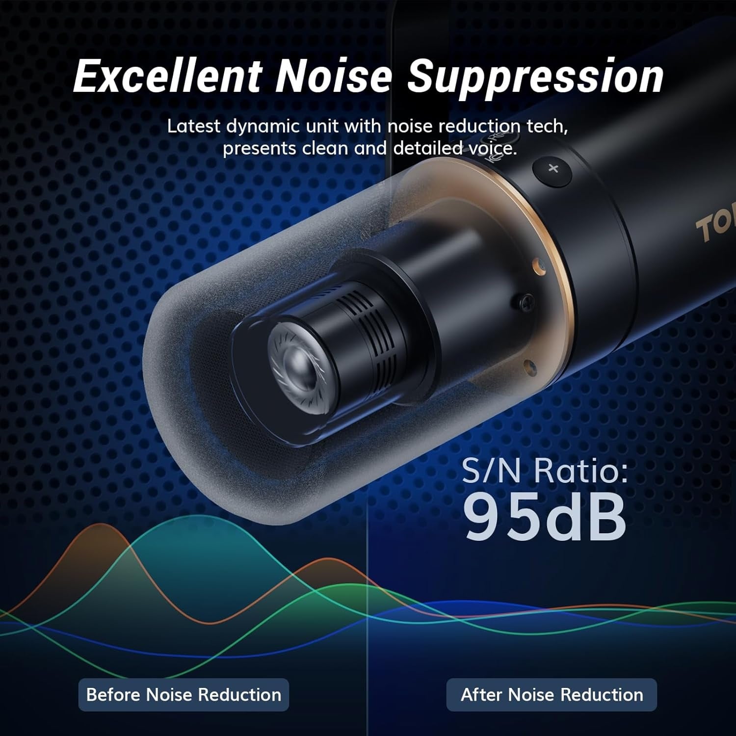 Microphone dynamique USB/XLR avec bras articulé - Jusqu'à 35% de réduction