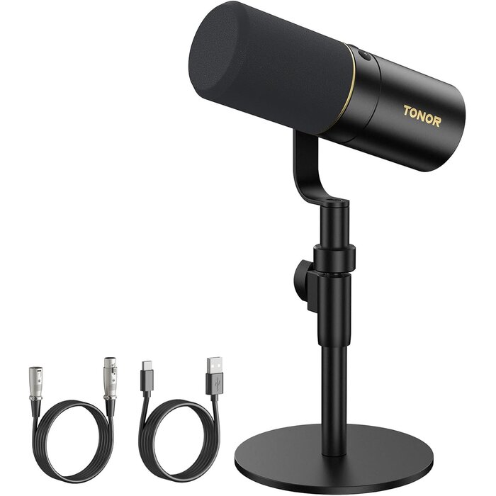 Microphone dynamique USB/XLR avec bras articulé - Jusqu'à 35% de réduction