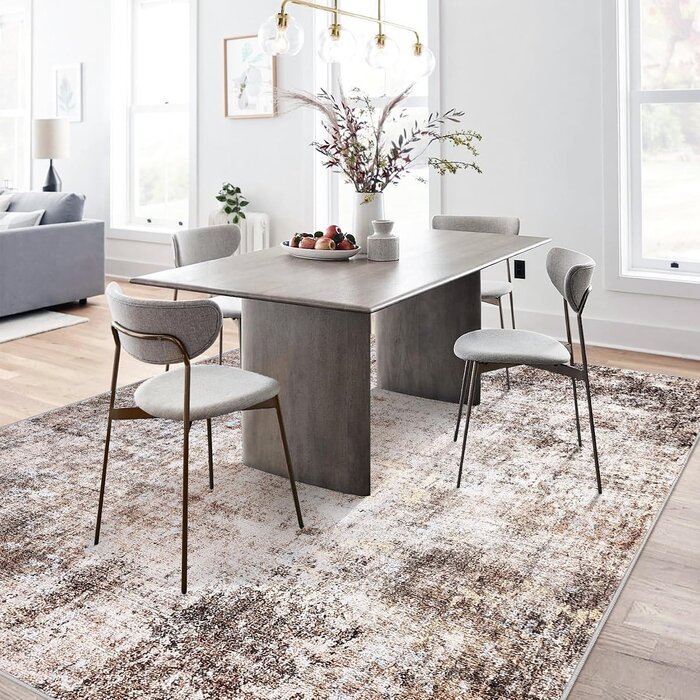 Tapis classique marron 230x160cm - Élégance intemporelle jusqu'à -35%