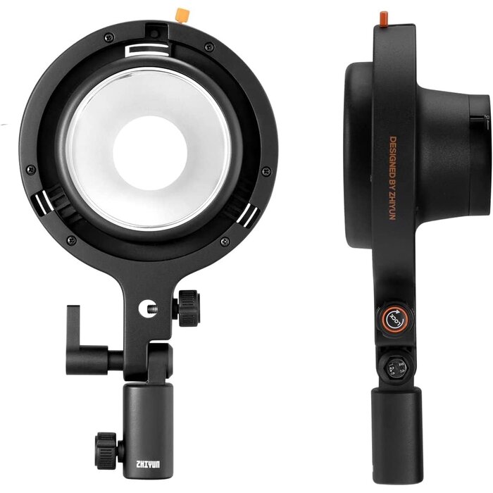 Adaptateur monture ZY vers Bowens pour projecteur LED - Jusqu'à -35%