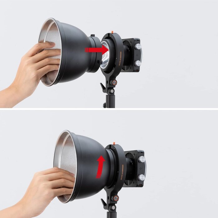 Adaptateur monture ZY vers Bowens pour projecteur LED - Jusqu'à -35%