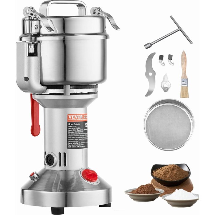Moulin à grains électrique 550g - Puissant et efficace - Jusqu'à 35% de remise