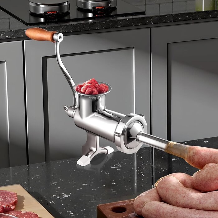 Hachoir à viande manuel en inox - Jusqu'à -35% sur votre matériel de cuisine