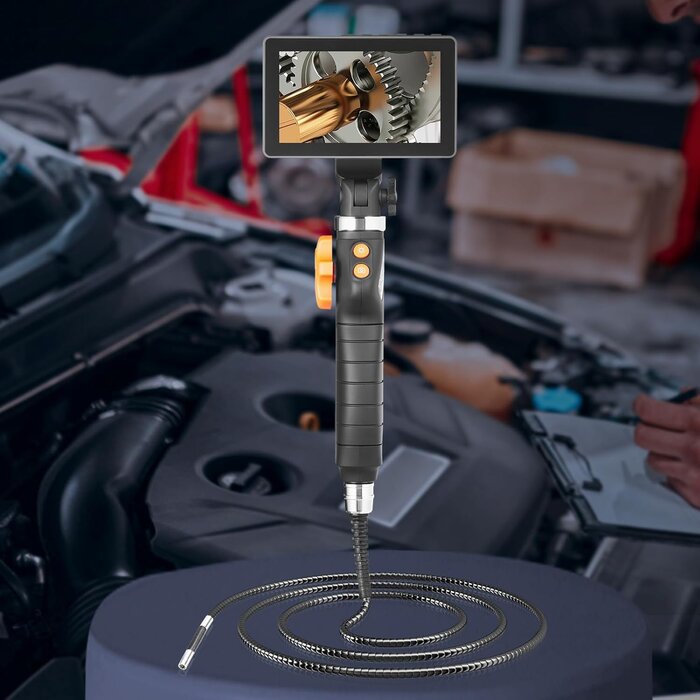 Endoscope Industriel Articulé 180° - Écran 5" - État Outlet jusqu'à -35%