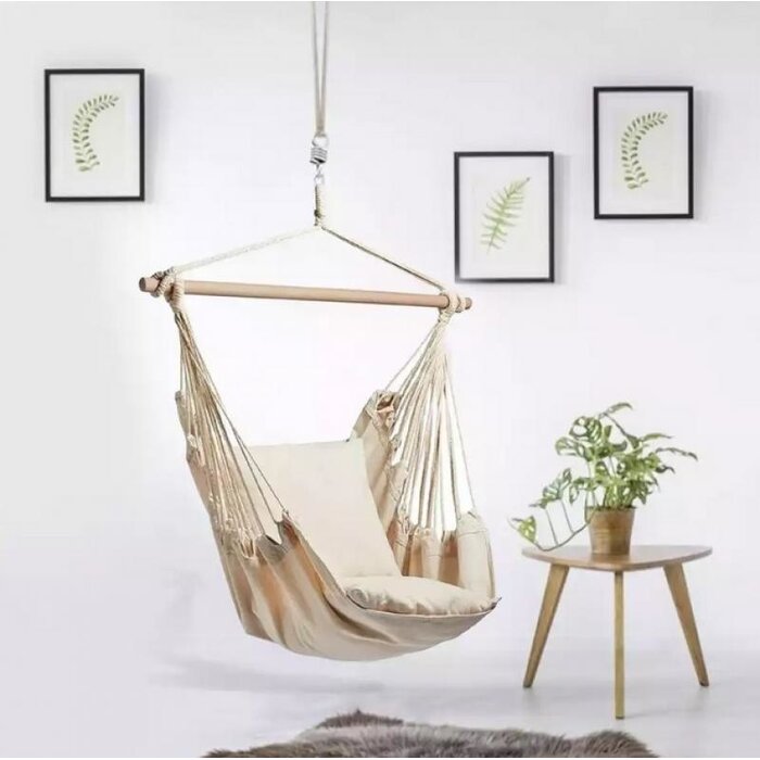 Fauteuil Suspendu Hamac Gris - Jusqu'à -35% sur votre moment détente