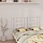 Cadre de lit 140x190 cm en pin massif blanc - Jusqu'à -35%