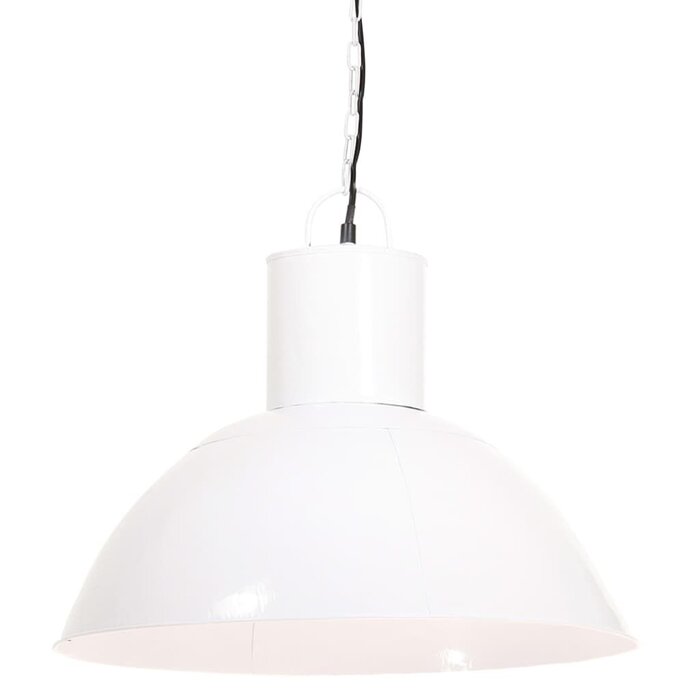 Suspension Industrielle Blanche 48cm - Jusqu'à -67% sur l'Outlet