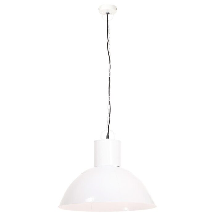 Suspension Industrielle Blanche 48cm - Jusqu'à -67% sur l'Outlet