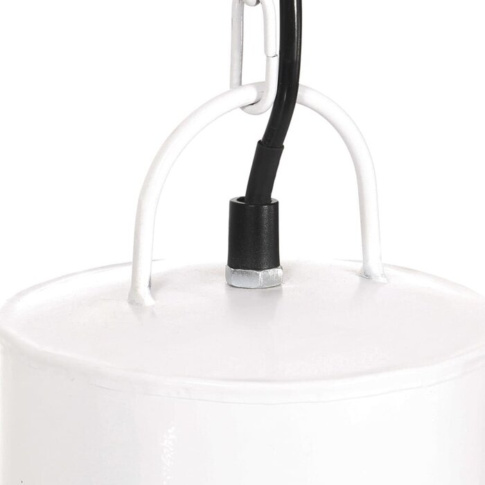 Suspension Industrielle Blanche 48cm - Jusqu'à -67% sur l'Outlet