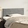 Tête de lit velours gris clair 80 cm - Jusqu'à -76,2% de réduction