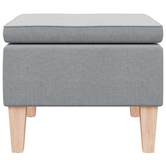 Tabouret repose-pieds scandinave gris clair - Jusqu'à -78,7%