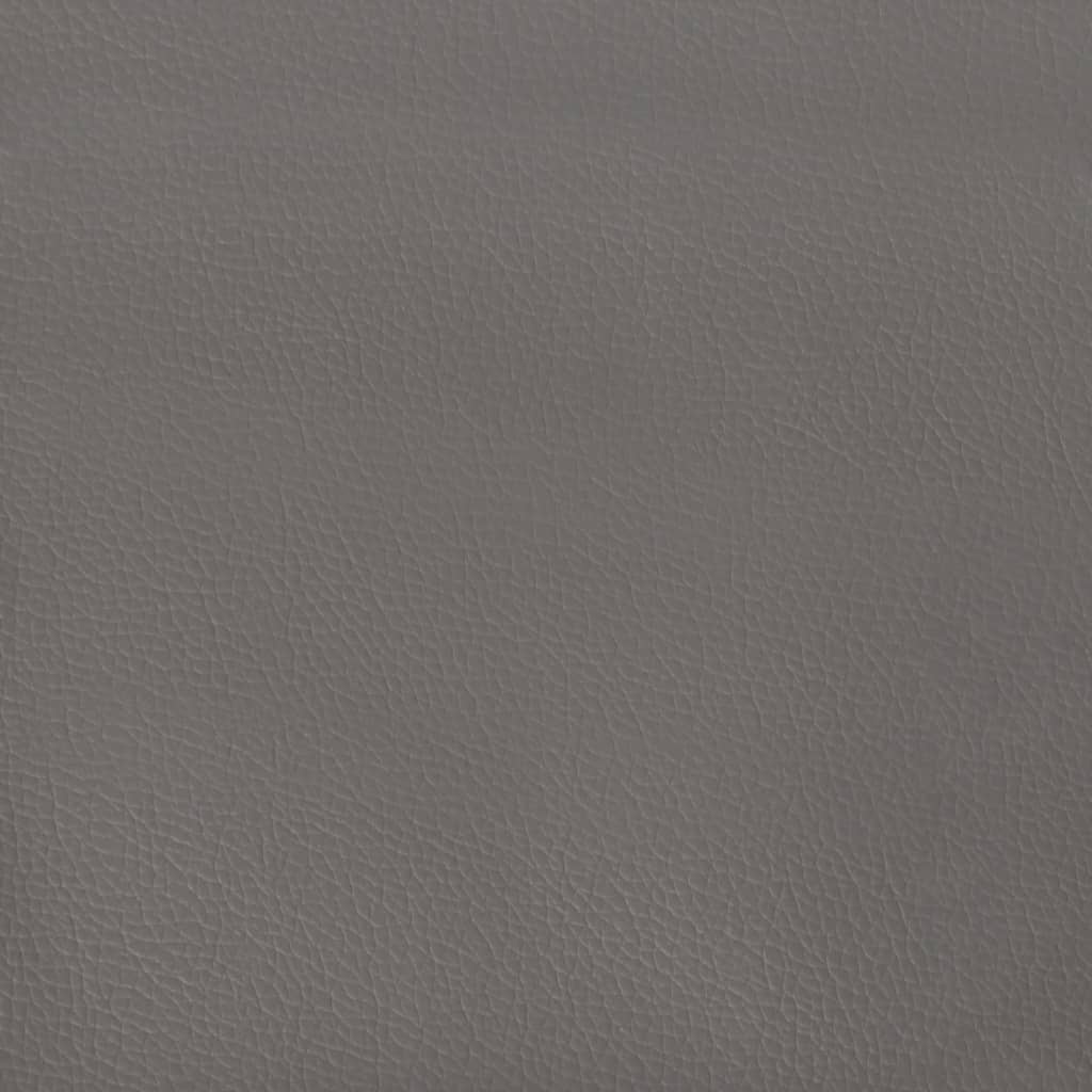 Vidaxl Tête de lit en similicuir gris 100cm - Jusqu'à -65% sur le prix d'origine