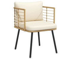 Vidaxl Fauteuil de jardin rotin synthétique - Jusqu'à -37,2% de réduction