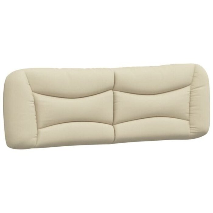 Coussin de tête de lit 160 cm Crème - Jusqu'à -78,3% de remise
