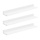 Lot de 3 étagères murales blanches 80cm - Jusqu'à -70,4%