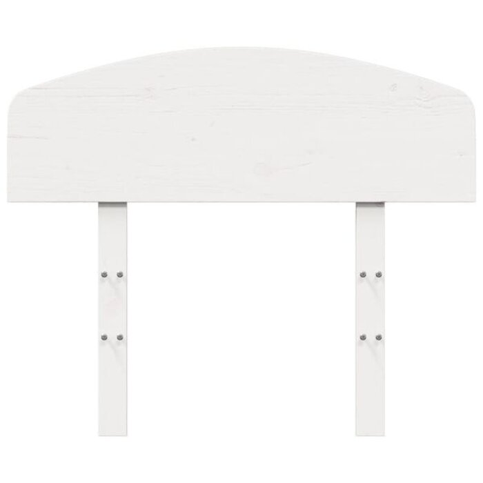 Tête de lit en pin massif 100 cm blanc - Jusqu'à 6,4% de remise