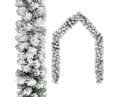 Vidaxl Guirlande de Noël enneigée 20m - Jusqu'à 58% de réduction