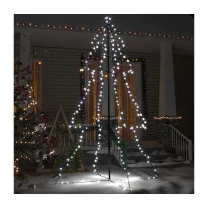 Vidaxl Sapin de Noël lumineux 240 LED 180cm - Jusqu'à -50% sur l'outlet