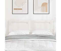 Vidaxl Tête de lit murale réglable blanche 144 cm - Jusqu'à -78,3% de remise