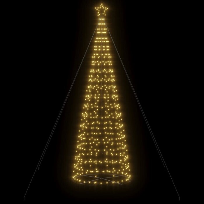 Vidaxl Sapin de Noël Géant 300 cm à 570 LED - Jusqu'à 60% de réduction