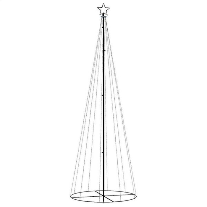 Vidaxl Sapin de Noël lumineux 300 cm - Jusqu'à -42% sur votre décoration féerique