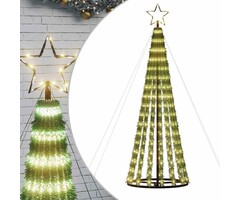 Vidaxl Sapin de Noël LED 180 cm - 275 LED Blanc Chaud - Jusqu'à -71,3%