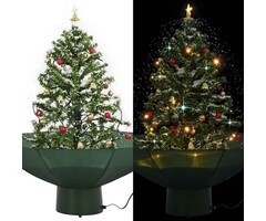 Vidaxl Sapin de Noël neige artificielle 75 cm - Jusqu'à 72,1% de remise