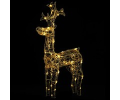 Vidaxl Renne de Noël lumineux 90 LED - 100 cm - Jusqu'à 67,5% de réduction