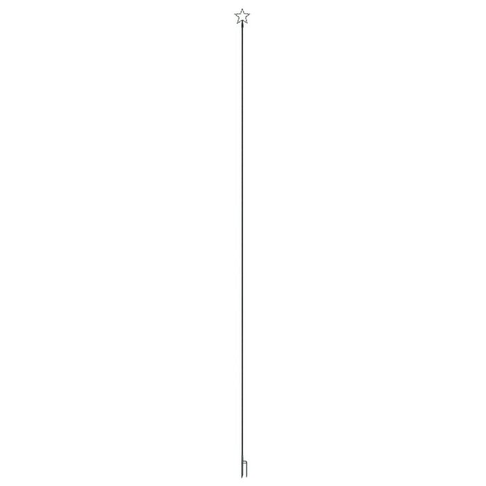 Sapin de Noël LED 8 m avec étoile - Jusqu'à 66,2% de remise !