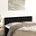 Lot de 2 têtes de lit velours noir - Jusqu'à -73%