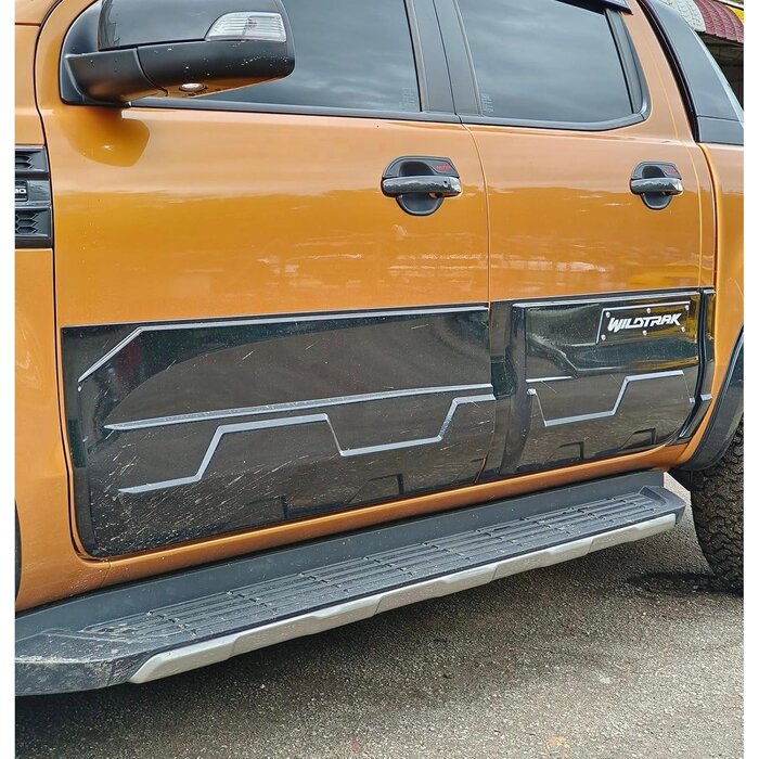 Jeu de 6 moulures de protection latérales pour pick-up - Jusqu'à -75,1%