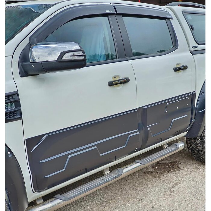 Jeu de 6 moulures de protection latérales pour pick-up - Jusqu'à -75,1%