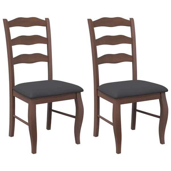 Lot de 2 chaises en bois massif - Jusqu'à -76,8% sur notre sélection