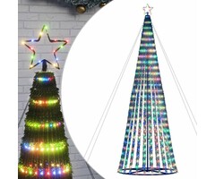 Vidaxl Sapin de Noël LED multicolore 403 cm - Jusqu'à -76 %