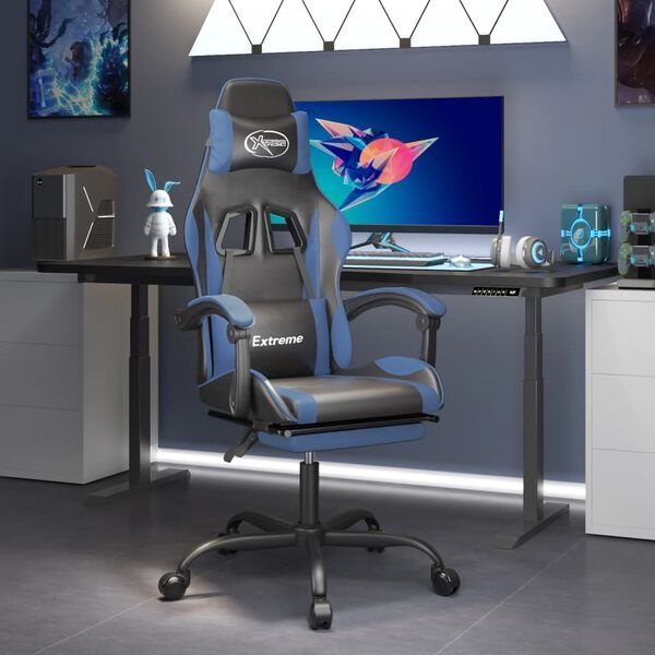 Chaise Gaming Ergonomique avec Repose-pieds - Jusqu'à 75,2% de remise