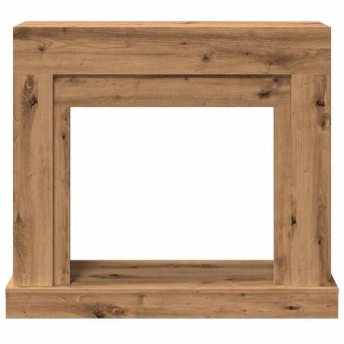 Entourage de cheminée bois chêne artisan - Jusqu'à -75,1% sur l'outlet