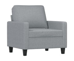 Vidaxl Canapé 3 places 180 cm Gris Clair - Jusqu'à 73,8 % de remise