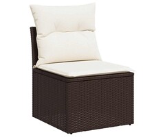 Vidaxl Chaise de jardin en résine tressée avec rangement - Jusqu'à 70,6% de remise