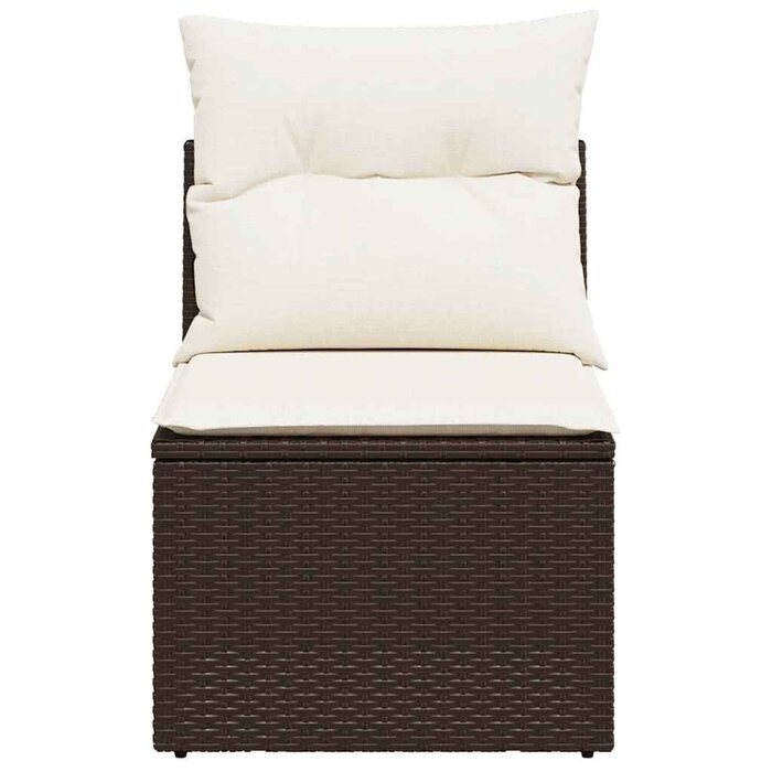 Chaise de jardin en résine tressée avec rangement - Jusqu'à 70,6% de remise