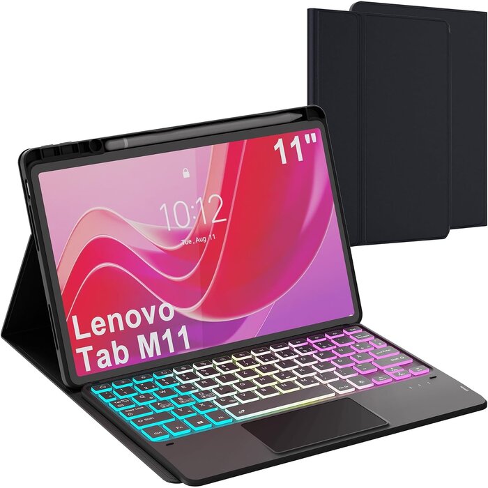 Étui Clavier Rétroéclairé pour Tablette 11 pouces - Jusqu'à -27,2% !