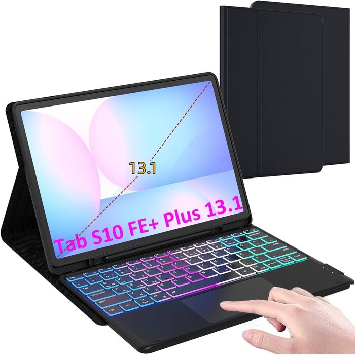 Étui clavier pour Samsung Tab S10 FE+ 13.1" - Jusqu'à -66,6 % de réduction